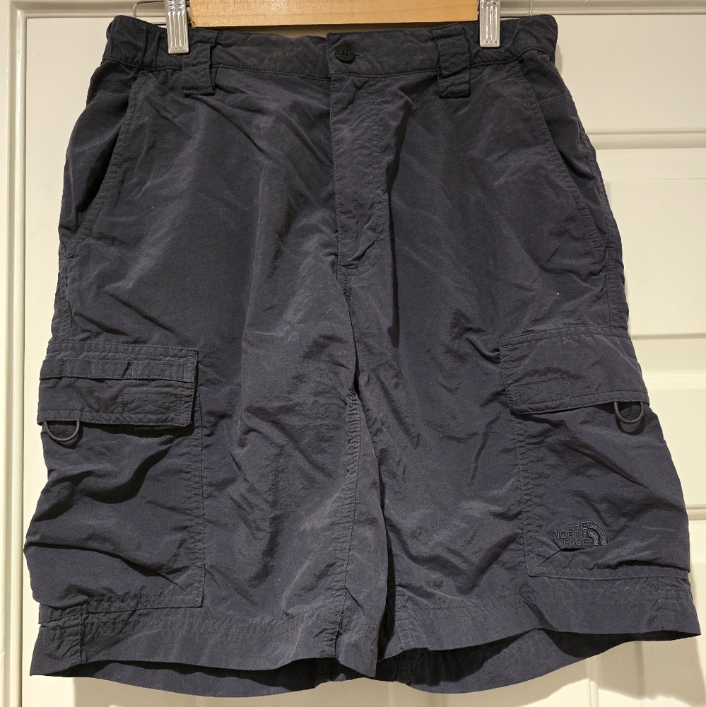 Packable The North Face Dark Grey Men's Sz Smll Cargo Shorts Hiking Backpacking
